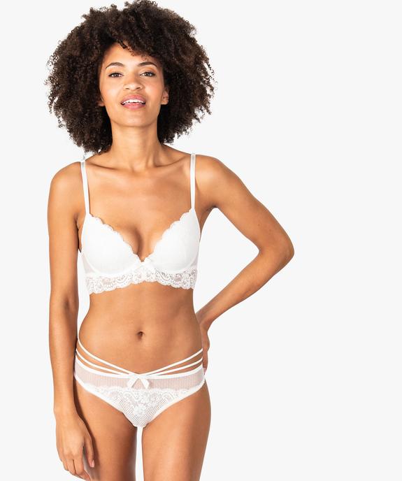 String en dentelle vue1 - GEMO(HOMWR FEM) - GEMO