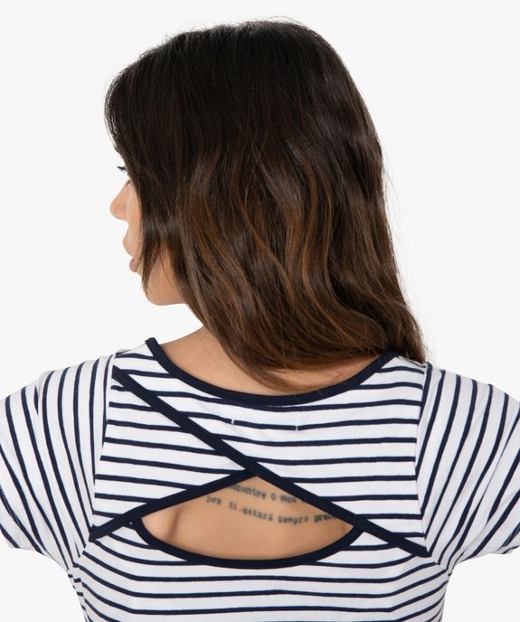 Chemise de nuit de grossesse rayée – Little Marcel vue6 - LITTLE MARCEL - GEMO