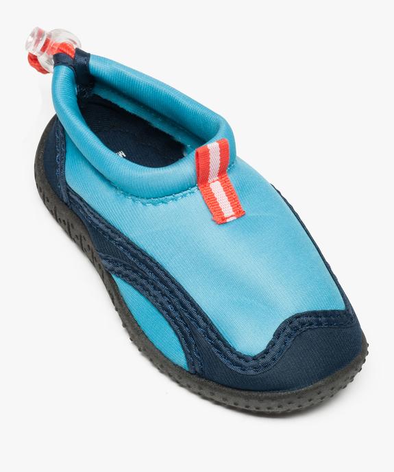 Chaussures aquatiques garçon ajustables vue5 - GEMO (PLAGE) - GEMO