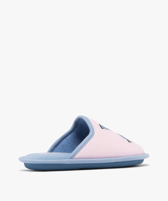 Chaussons mules motif Stitch femme - Disney vue4 - LILO & STITCH - GEMO