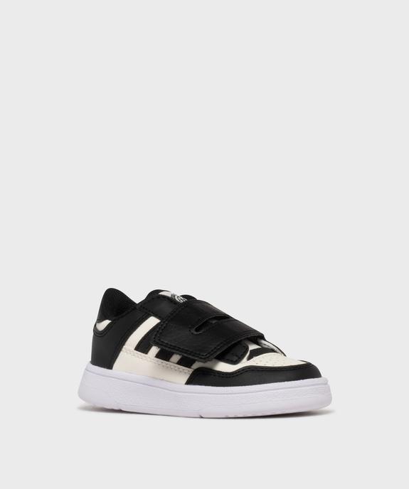 Baskets Rapid Court fermeture scratch garçon - Adidas vue2 - ADIDAS - GEMO
