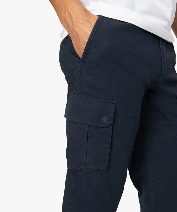 Pantacourt homme multipoche vue2 - GEMO (HOMME) - GEMO