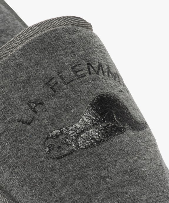 Chaussons homme forme mule à motif otarie vue6 - GEMO(HOMWR HOM) - GEMO