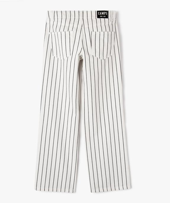 Pantalon ample à rayures fille - Camps United vue3 - CAMPS UNITED - GEMO