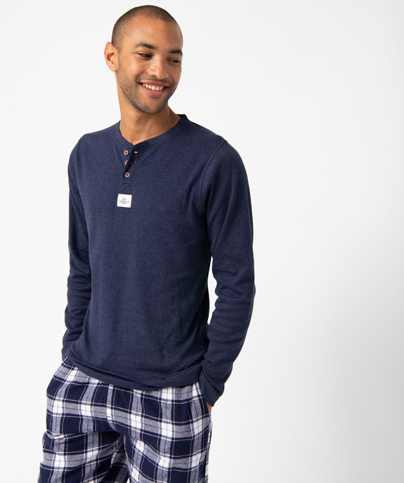 Pyjama homme dans pochette assortie vue2 - GEMO(HOMWR HOM) - GEMO