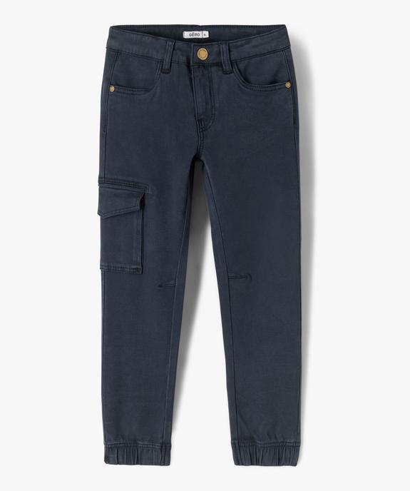 Pantalon cargo bas resserré garçon - GEMO (ENFANT) Pantalon cargo bas resserré garçon vue8 - GEMO (ENFANT) - GEMO