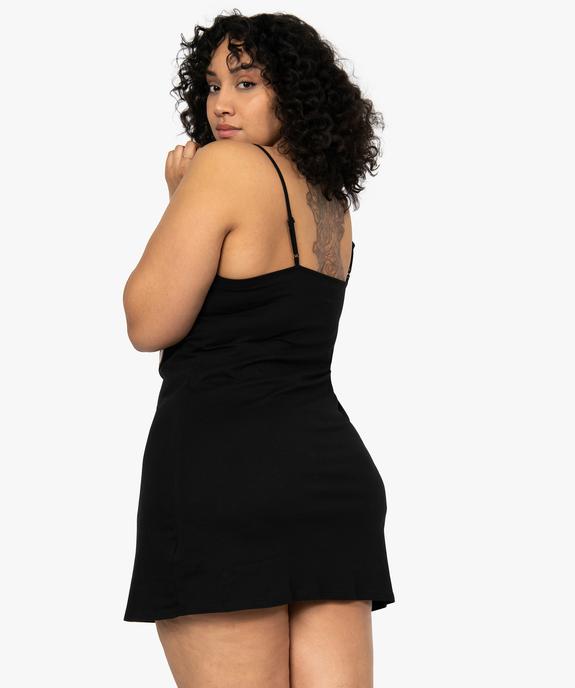 Nuisette femme imprimée à fines bretelles – Betty Boop vue3 - BETTY BOOP - GEMO