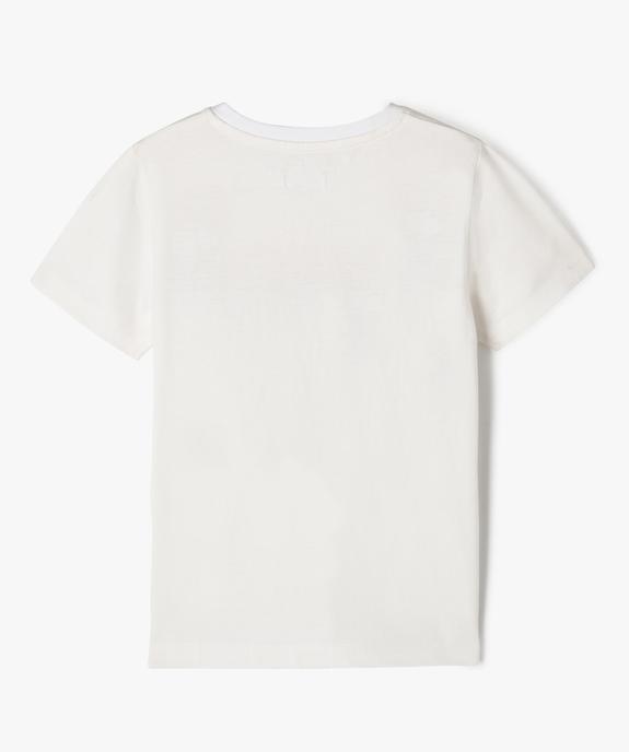 Tee-shirt inscription en relief garçon vue3 - GEMO (ENFANT) - GEMO
