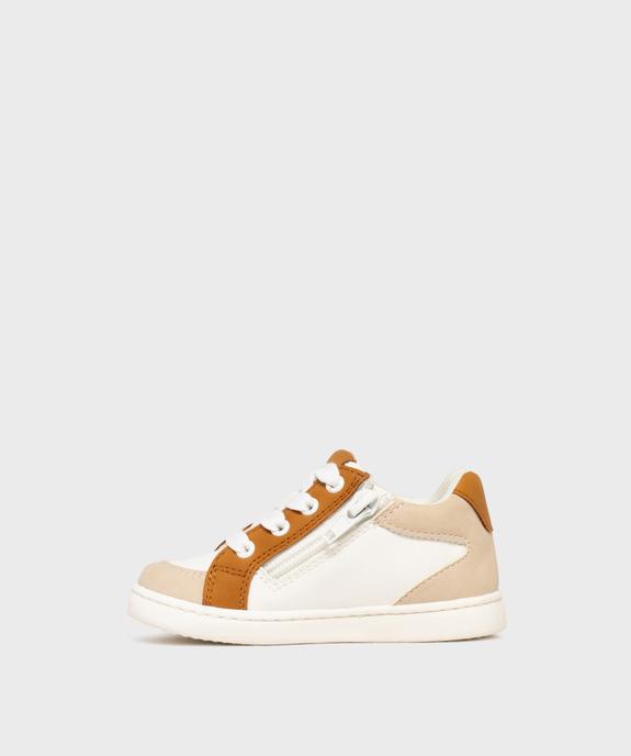 Boots à lacets et zip bébé garçon - BUGGY SHOES vue3 - BUGGY - GEMO