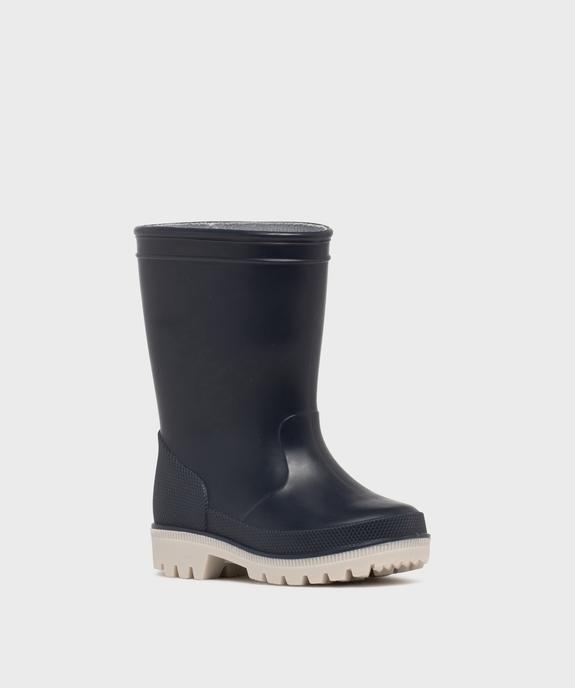 Bottes de pluie unies bébé garçon - Little Love vue2 - LITTLE LOVE - GEMO