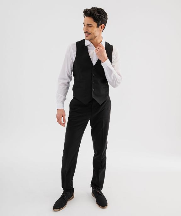 Gilet de costume sans manches uni homme vue1 - GEMO 4G HOMME - GEMO