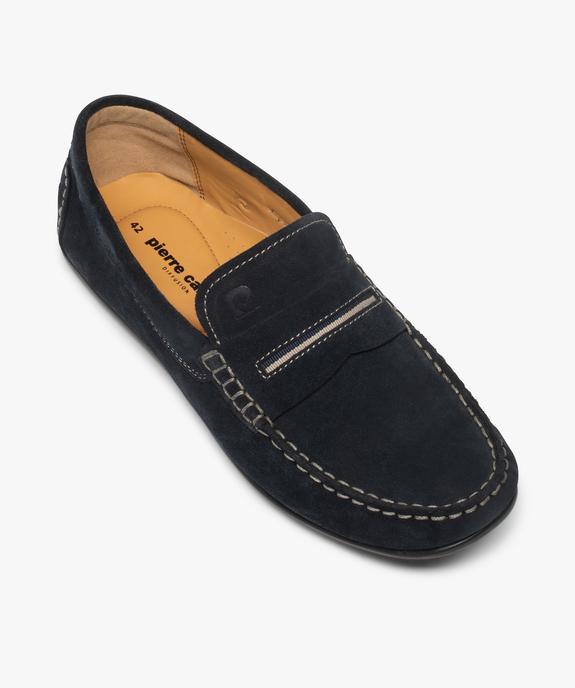 Mocassins homme unis en cuir – Pierre Cardin vue5 - PIERRE CARDIN D - GEMO