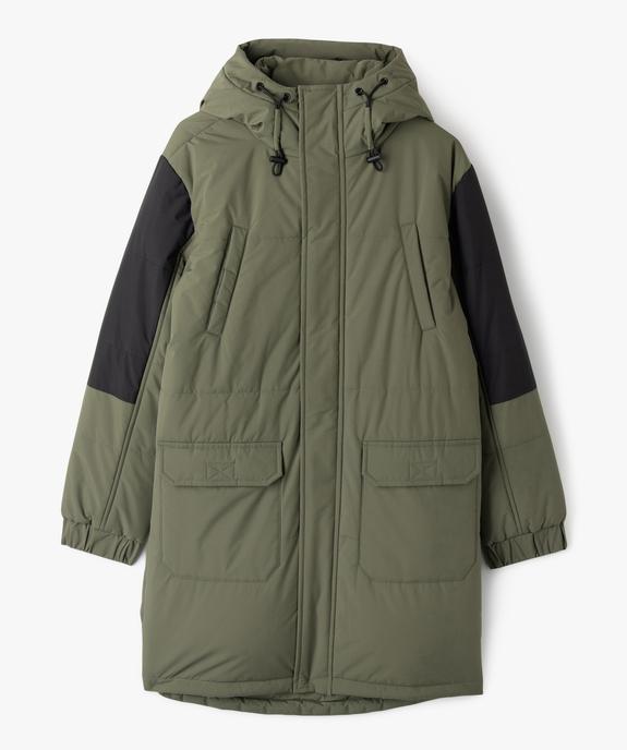 Manteau à capuche matelassé garçon vue1 - GEMO 4G GARCON - GEMO