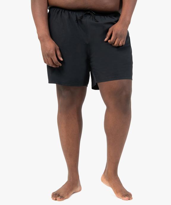 Short de bain homme grande taille uni vue1 - GEMO (PLAGE) - GEMO
