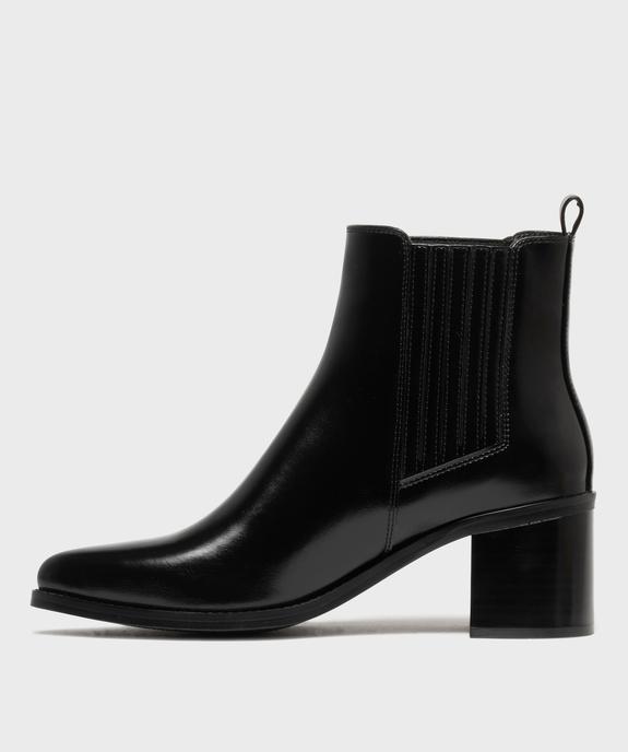 Boots santiags à talon et bout pointu femme vue3 - FOLLOW ME G4G - GEMO