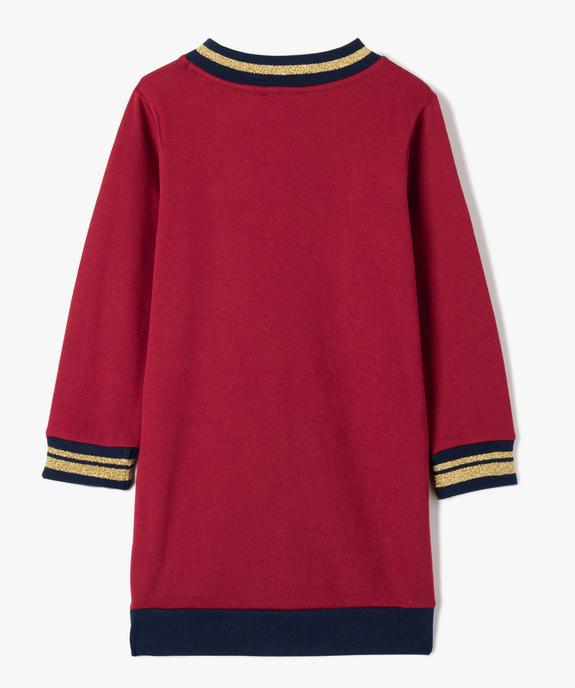 Robe fille en matière sweat à détails pailletés - Harry Potter vue4 - HARRY POTTER - GEMO