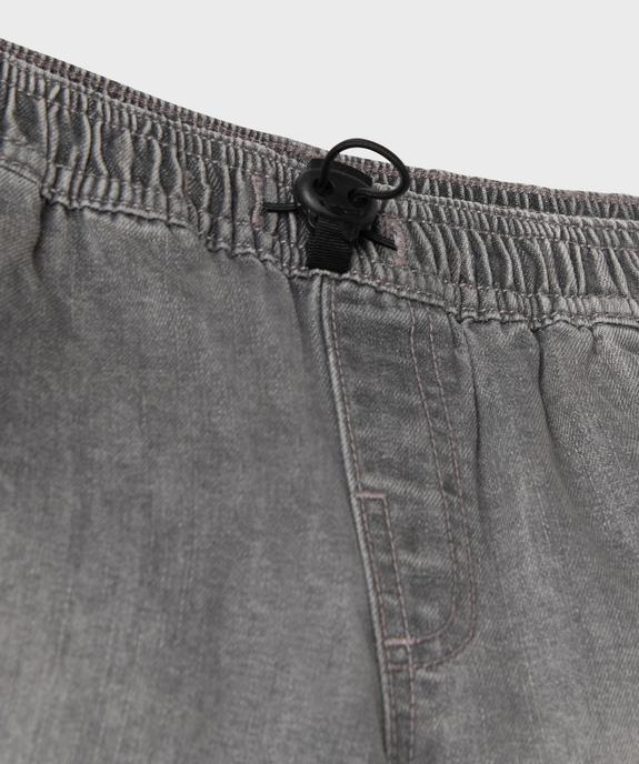 Jean parachute à taille élastiqué garçon vue3 - GEMO (ENFANT) - GEMO