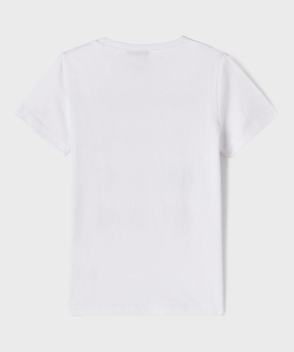 Tee-shirt manches courtes en jersey de coton imprimé garçon - SuperMario vue3 - MARIOKART - GEMO