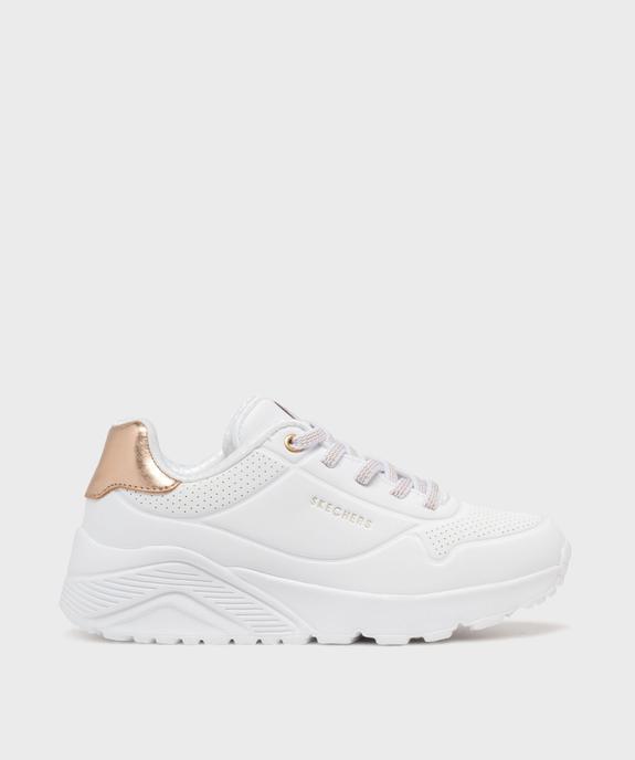 Baskets basses et légères à épaisse semelle crantée fille - Skechers vue1 - SKECHERS - GEMO
