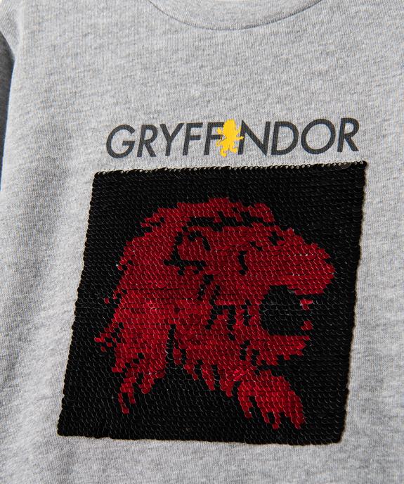 Sweat garçon avec motif en sequins réversibles – Harry Potter vue2 - HARRY POTTER - GEMO