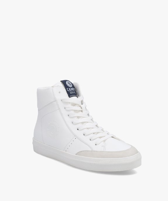 Baskets femme mid-cut unies à lacets – Camps United vue2 - CAMPS UNITED - GEMO