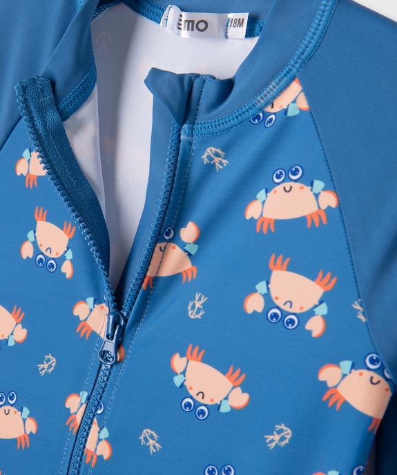 Combishort de bain à motifs crabes enfant anti UV UPF 50+ vue2 - GEMO(BEBE DEBT) - GEMO