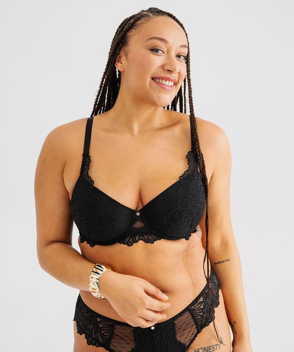 Soutien-gorge emboitant à coques fines femme grande taille vue1 - GEMO(HOMWR FEM) - GEMO