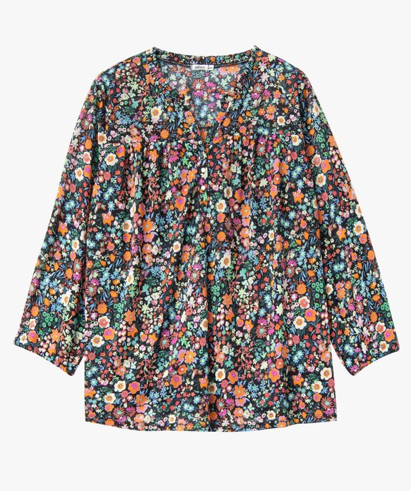 Tee-shirt femme grande taille à manches 3/4 imprimé vue4 - GEMO 4G GT - GEMO