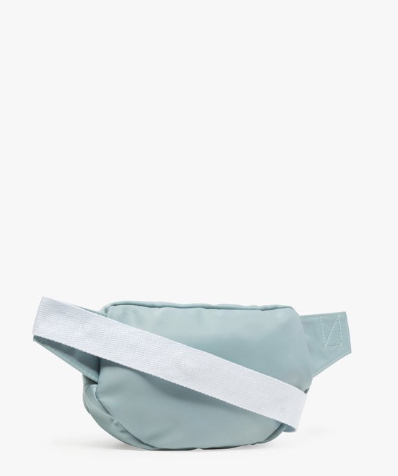 Sac banane femme en toile avec poches zippées vue2 - GEMO (ACCESS) - GEMO