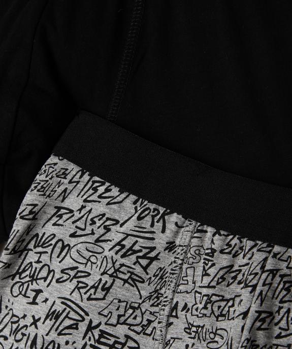Boxers en coton stretch garçon (lot de 2) vue2 - GEMO 4G GARCON - GEMO