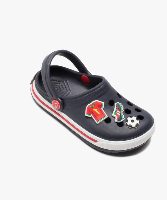 Sabots souples garçon décor football vue5 - GEMO (ENFANT) - GEMO