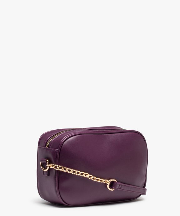 Sac femme matelassé uni à bandoulière vue3 - GEMO (ACCESS) - GEMO