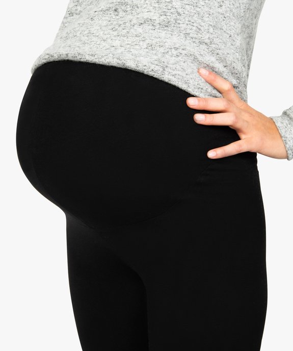 Legging de grossesse 7/8ème uni vue2 - GEMO (MATER) - GEMO