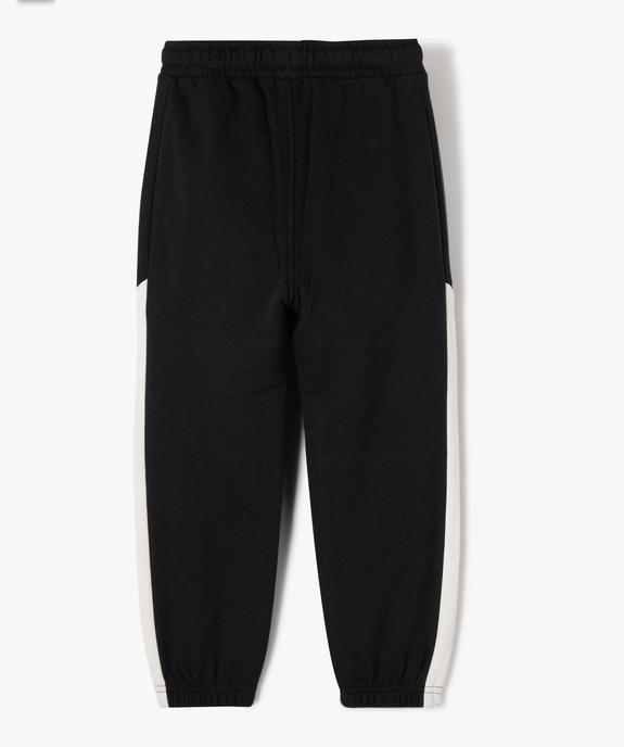 Jogging garçon avec bandes latérales vue4 - GEMO (ENFANT) - GEMO
