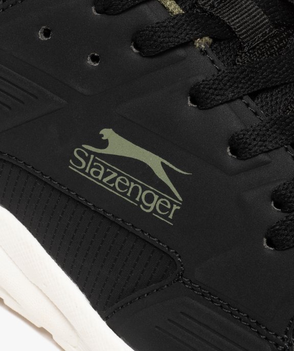 Baskets homme unies à lacets style running - Slazenger vue6 - SLAZENGER - GEMO