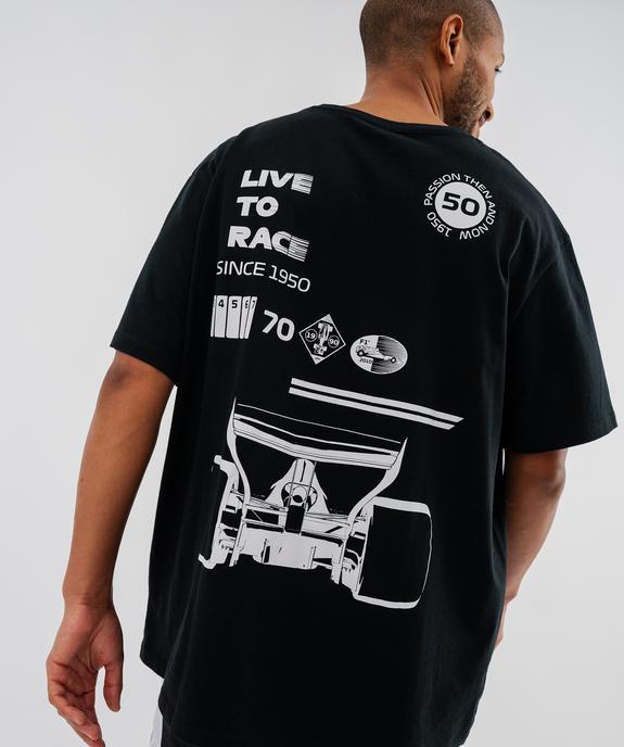 Tee-shirt avec motif voiture de course devant et dos homme - Formule 1 vue1 - FORMULA 1 - GEMO
