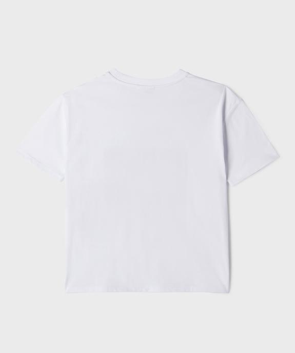 Tee-shirt manches courtes motif Huntrix fille - K-Pop Demon Hunters vue3 - KPOP DEMON HUNTERS - GEMO