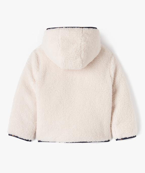 Blouson matelassé à capuche réversible fille - LuluCastagnette vue4 - LULUCASTAGNETTE - GEMO