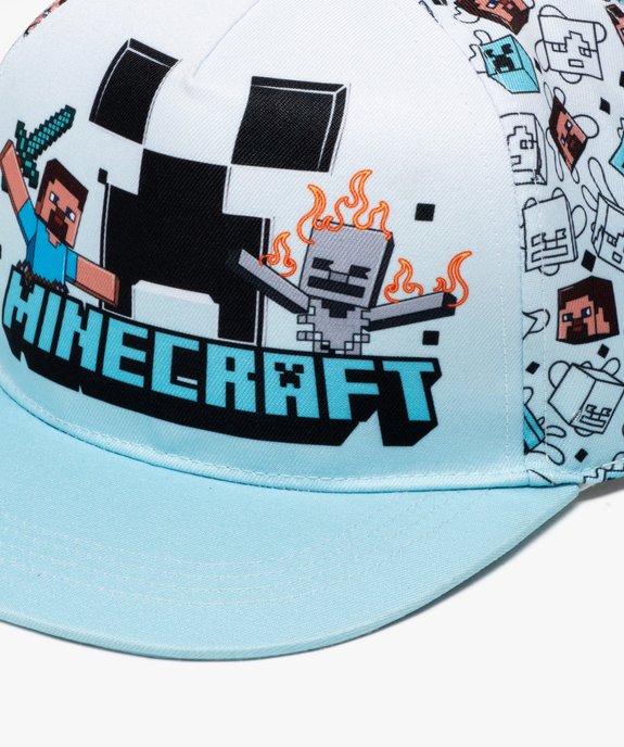 Casquette imprimé garçon - Minecraft vue2 - MINECRAFT - GEMO