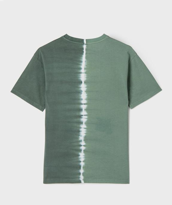 Tee-shirt manches courtes effet tie and dye garçon vue3 - GEMO 4G GARCON - GEMO