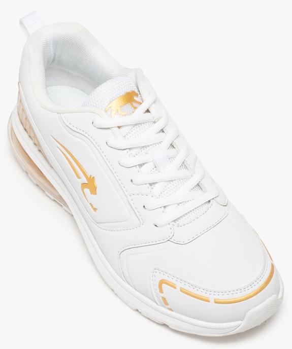 Baskets homme bicolores semelle à bulle d’air – Airness vue5 - AIRNESS - GEMO