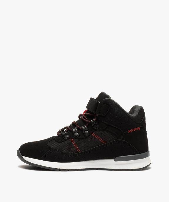 Baskets garçon mid-cut à scratch – Kappa Kensington vue3 - KAPPA - GEMO