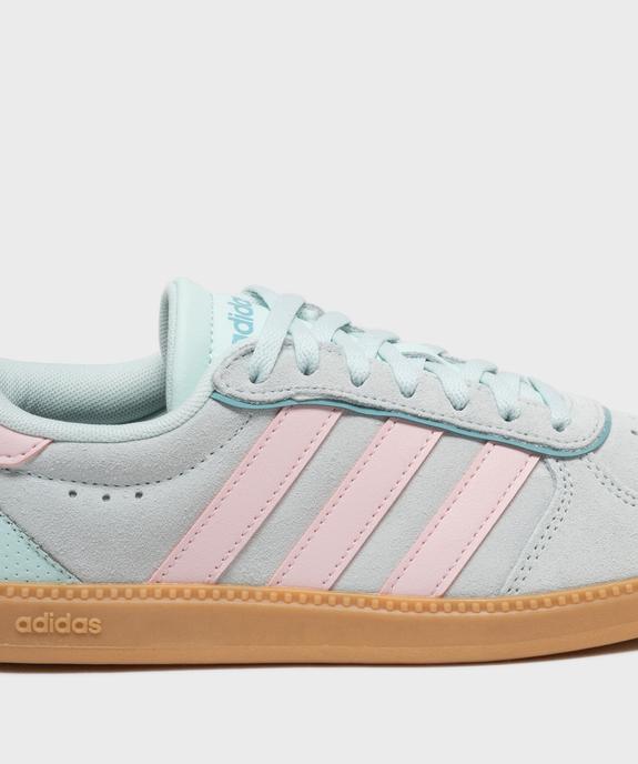 Baskets Breaknet Sleek dessus cuir femme - Adidas vue6 - ADIDAS - GEMO