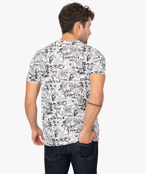 Tee-shirt homme imprimé façon BD - Marvel vue3 - MARVEL DTR - GEMO