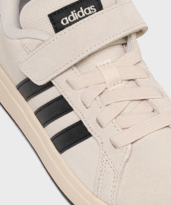 Baskets Grand Court 00s à scratch garçon - Adidas vue6 - ADIDAS - GEMO