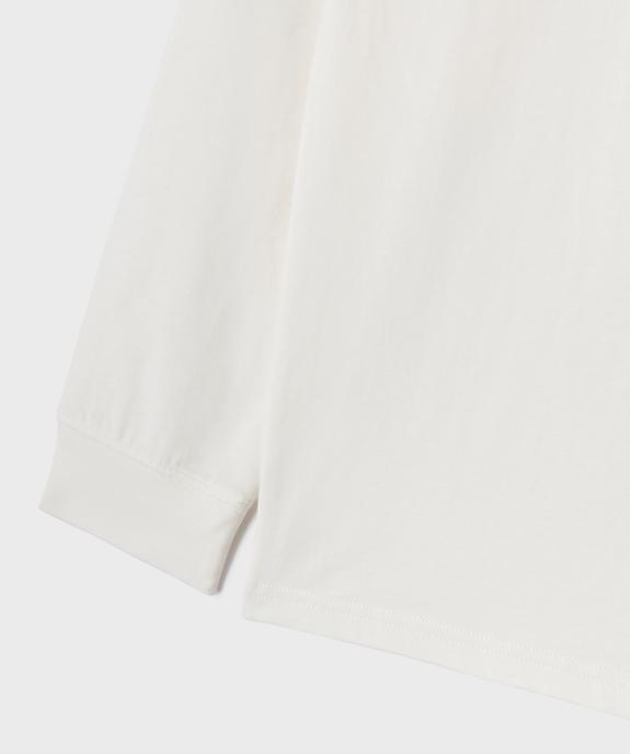 Tee-shirt manches longues en coton uni garçon vue2 - GEMO 4G GARCON - GEMO