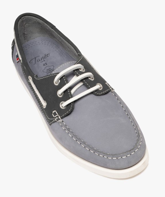 Chaussures bateau bicolore - Tanéo vue6 - TANEO - GEMO