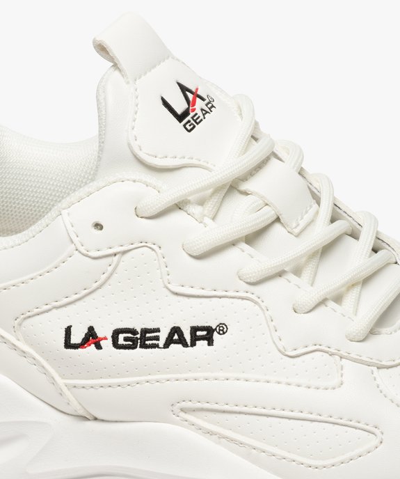 Baskets femme à lacets running unies – LA Gear vue6 - L.A. GEAR - GEMO