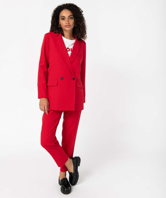 Pantalon de tailleur femme vue5 - GEMO(FEMME PAP) - GEMO