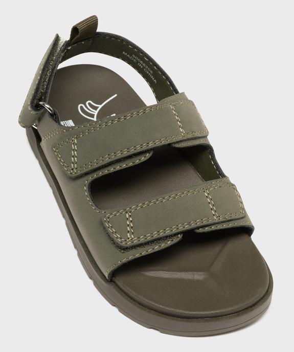 Sandales à scratch garçon - 5 Miles vue4 - 5 MILES - GEMO